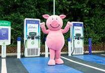 Charging bays for EV shoppers at M&S Chepstow
