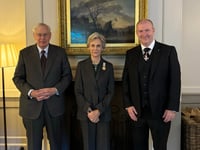 Duchess of Gloucester recognised for work with St John Ambulance Cymru