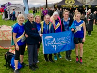 Spirit runners storm the castle across the Severn