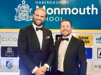 Glittering awards night with Wales star Jamie Roberts