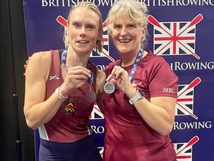 Silver lining for rowers at Brit Indoors