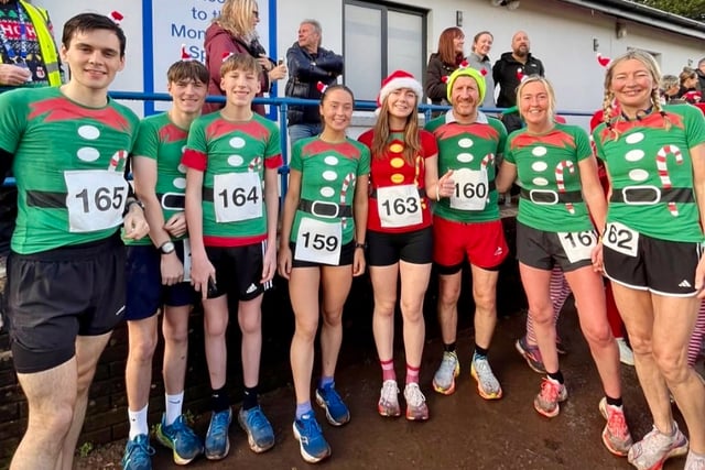 Santa Fun Run raises bumper £906 for Bridges