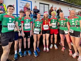 Santa Fun Run raises bumper £906 for Bridges