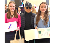 Jimmy Choo wows pupils with workshops