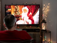 Homeowners will keep TVs on for almost six hours on Christmas Day