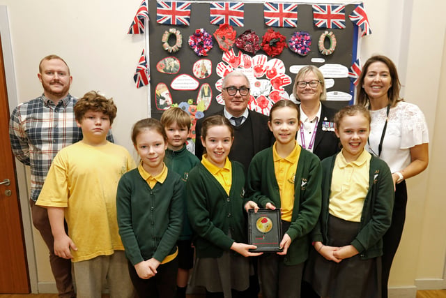 School is county's first to win Forces award