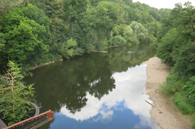 There are concerns about the impact of chicken waste on the River Wye.