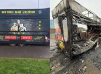 Chepstow food van destroyed by overnight fire