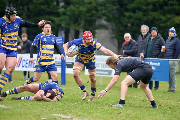 Kester Mobbs-Morgan had another prominent game