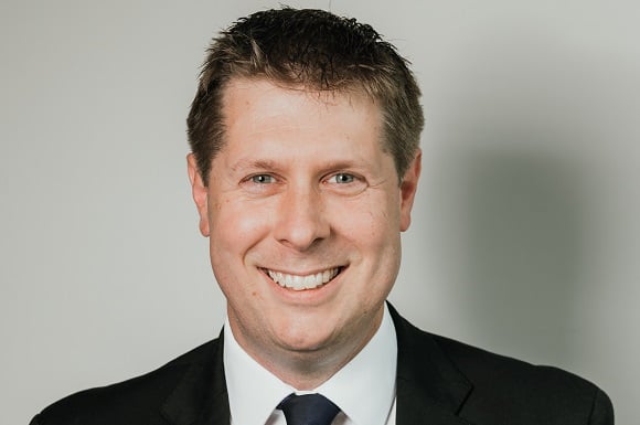 View from County Hall with Cllr Richard John