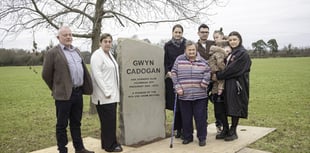 Memorial tribute unveiled to popular president of Usk Show