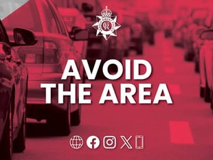 Police urge drivers to avoid Hardwick roundabout