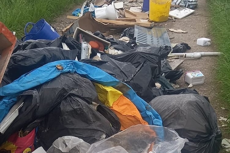 Fly tipping can bring heavy fines