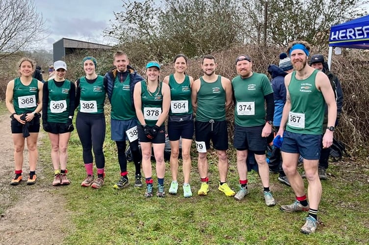 MonRoss-Trailblazers took on the Herefordshire League race at Rotherwas