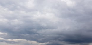 Partly cloudy skies today and sunny tomorrow