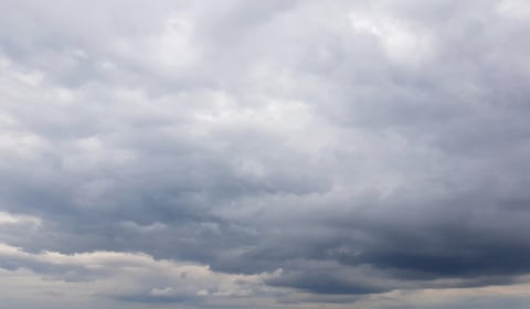 Overcast today and patchy rain tomorrow