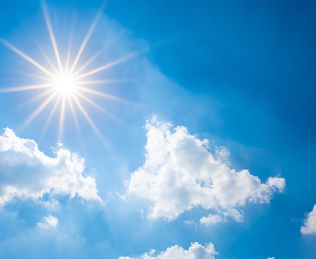 Sunny, dry skies continue today and tomorrow with light winds