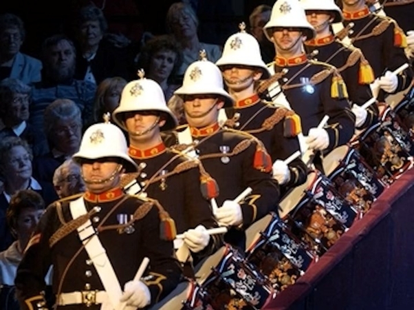The Band of His Majesty’s Royal Marines are returning to the Blake Theatre in Monmouth