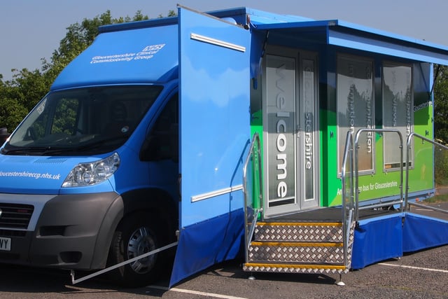 NHS info bus heading to Cinderford
