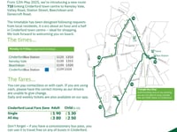New bus route for Cinderford