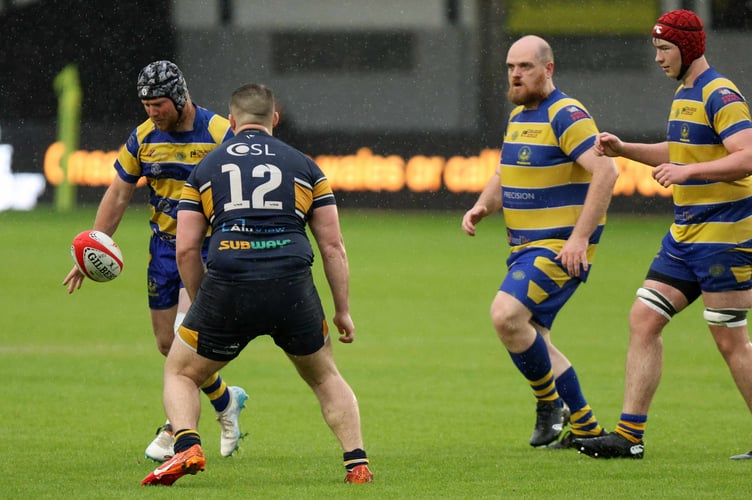MOTM Adam Roberts kicks ahead