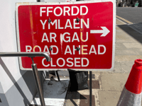 Monmouthshire road closures in  early January
