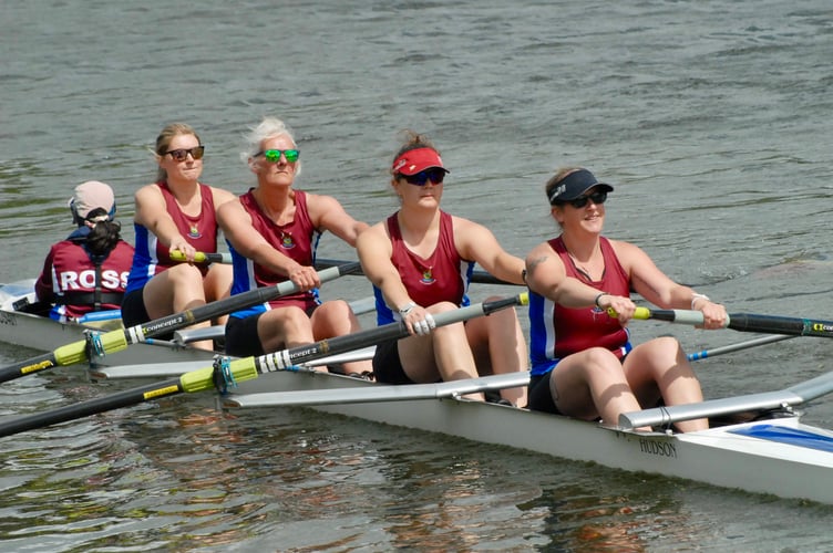 All systems row for a Ross boat at Monmouth Regatta