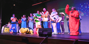 Annual staff masked singer at Haberdashers