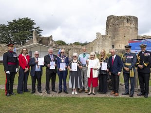 Celebrating Wales' National Armed Forces Day event