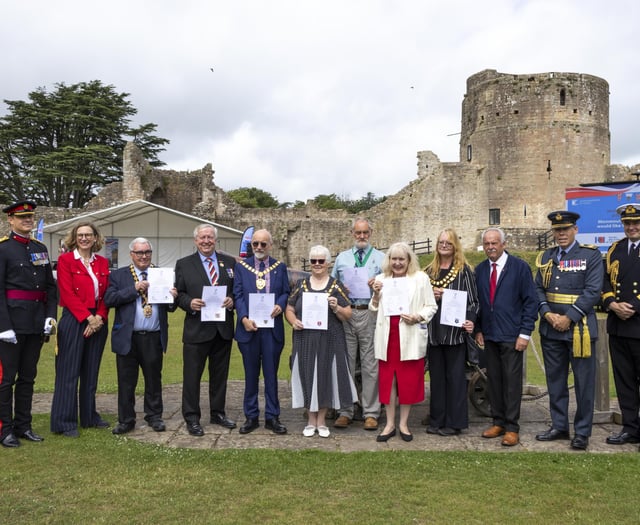  Celebrating Wales' National Armed Forces Day event