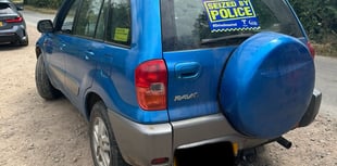 Gwent Police seize uninsured Toyota after chase