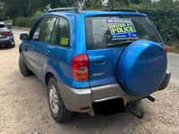 Gwent Police seize uninsured Toyota after chase