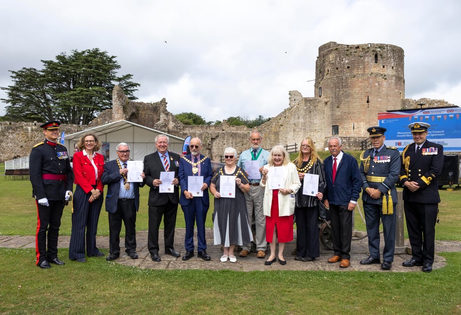 Monmouthshire welcomes Wales to mark Armed Forces Day