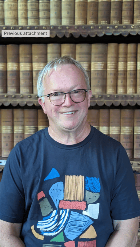 Allan Snelgrove newly co-opted councillor for Usk 