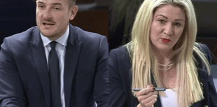 Evans above – it's all kicking off in world of politics!