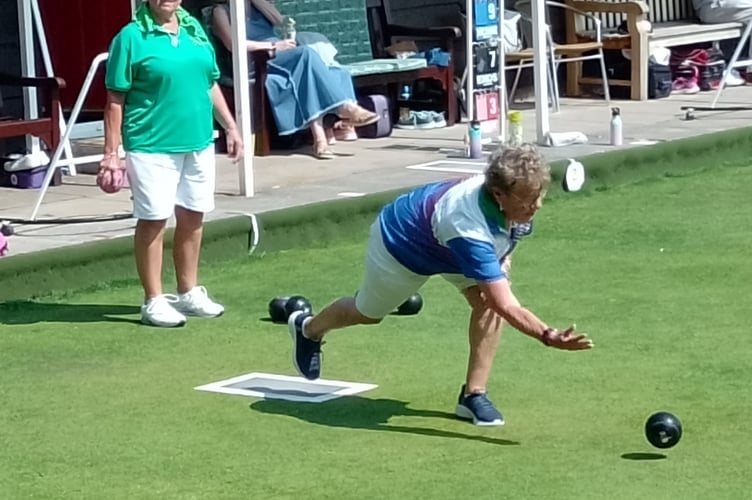 Aber's ladies went close  at Chepstow.  File photo Abergavenny Bowling Club