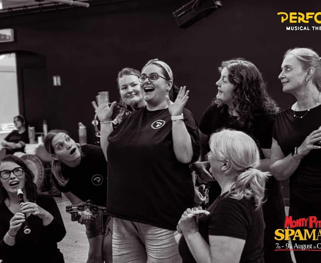 Perform Chepstow goes viral ahead of Spamalot performance