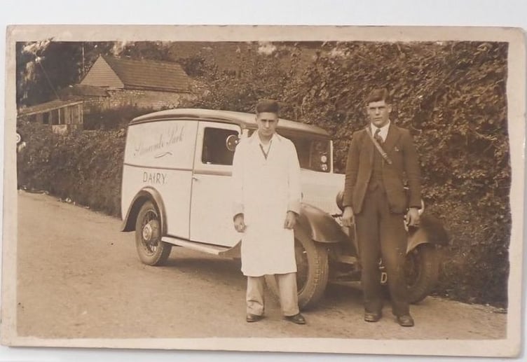 Stanhope Park Dairy Postcard