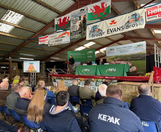 Join NFU Cymru for fifth Sustainable Farming Conference