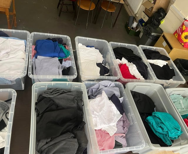 Free school uniform shop in Forest of Dean