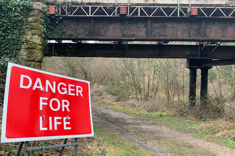 The Black Bridge was closed again last year
