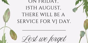 Chepstow to host VJ Day remembrance service at War Memorial