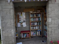 Tutshill bus stop becomes community book swap