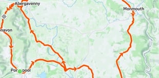 Chepstow road closures for cycling event