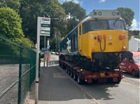 You wait for ages for a bus... and along comes a train!