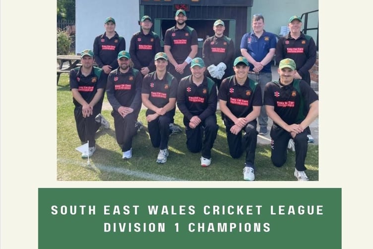 Chepstow 1st XI are SEW 1 champions