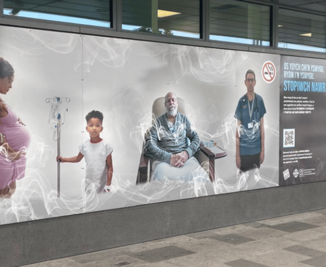 Aneurin Bevan tackles illegal smoking on hospital grounds