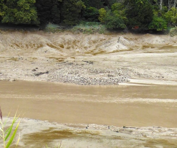 Possible Roman crossing of the River Wye at Chepstow