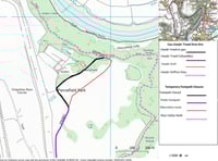 Public Notice: Chepstow temporary footpath closure