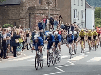 Fans flock to see Tour of Britain ride through Monmouth